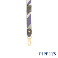PEPPER S HOPE 斜紋編織可調整細背帶 - 暖沙色/丁香紫/午夜藍