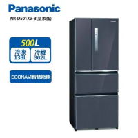 【Panasonic 國際】 四門鋼板電冰箱 NR-D501XV-B 皇家藍 