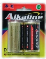 Baterai Abc Alkaline Type D / Battery Alkaline Abc Lr20 Size D - Isi 2 Promo !