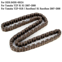 Cam Timing Chain for Yamaha YZF R1 R1R RaceBase YZF-R1 2007 2008 Motorcycle Engine Camshaft Timing Chain