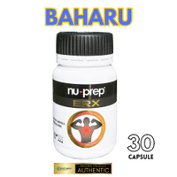 Biotropics Nu‑Prep ERX 30 Capsules PHYSTA Tongkat Ali 200mg BIOKESUM Kesum Leaf Men Vitality Energy 