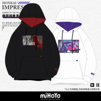 MiHoYo Official Honkai Impact 3 HONKAI IMPRESSION Long sleeve T-shirt Genuine Doujin Unisex Top Birthday Gifts