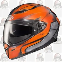 HJC F70 Fullface Helmet Flat Black - White - Deathstroke DEATHSTROKE 2XL