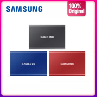 samsung T7 portable SSD NVME 500GB 1TB 2TB External Solid State Drives Type-C USB 3.2 Gen2 and backward compatible for laptop