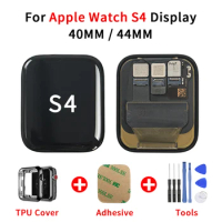 AMOLED S4 LCD For Apple Watch Series 4 40mm/44mm LCD Display Touch Screen Pantalla A1975 A1976 A2007 A2008 Replacement