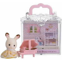 任選 日本森林家族 嬰兒鋼琴提盒 EP27860 公司貨