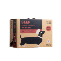【DoggyWillie 小犬威利】蘋果甜菜牛肉800g(小犬威利冷凍乾燥狗主食)