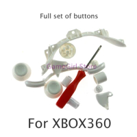 1set Full Sets of Buttons Keys with T8 Screwdriver For Xbox360 xbox 360 Wireless Controller Replacement Kits