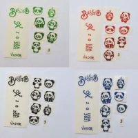 YFTK Billet Box and wick'D metal bridge D Omega v3 MTL / DL Panda stickers for BB Billet box sxk bb MOBB V m2 Boro Tank stickers