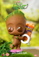 Hot Toys - Marvel Studios' I Am Groot - Cosbaby (S) Bobble-Head with cheese puff 1pcs