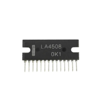 LA4508 Audio Amplifier, 8.5W, 2 Channel(s), 1 Func, Bipolar, PSFM14, SIP-14