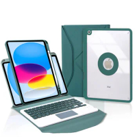 For iPad Air4 5 10.9 Pro 11 2022 Magic Bluetooth Keyboard for iPad10.2 Backlit Touchpad Wireless Keypad Teclado Tablet Bluetooth
