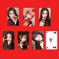 KPOP IVE New Selfie LOMO Card New Album Ive Photocard Yujin Gaeul Wonyoung LIZ Rei Leeseo Gift Collection