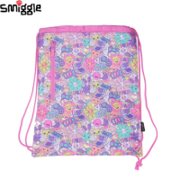 Australia smiggle original children's drawstring bag girl backpack school messenger bag rose red sunflower Kids Shoulder bag