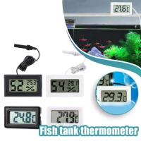 Mini Digital LCD Room Thermometer Hygrometer Meter With Waterproof Probe Hygrometer Sensor Non-Contact Thermometer Thermometer