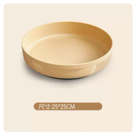 旋轉調料置物架廚房檯面多功能調料罐用品神器(大號杏黃色)