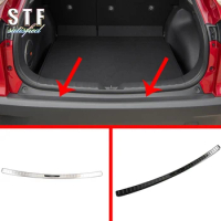 Stainless Steel Rear Bumper Sill Protector For Toyota Corolla Cross (XG10) 2020 2021 Car Accessories Stickers