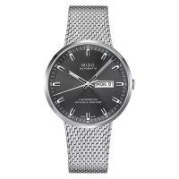 Mido Jam Tangan Pria MIDO Commander M031.631.11.061.00 Icone Anthracite Dial Mesh Strap