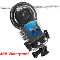 40M Waterproof Case For Insta360 ONE X3 Underwater Protect Box Diving Shell Protector Frame for Insta 360 X3 Camera Case Cover