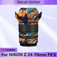For NIKON Z 24-70mm F4 S Lens Sticker Protective Skin Decal Vinyl Wrap Film Anti-Scratch Protector Coat Z24-70 Z24-70MM F4S
