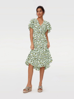 ชุดกระโปรง DVF CECELIA DRESS สี DITZY ANIMAL