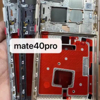 For Housing Middle Frame for Huawei Mate 40 Pro, LCD Bezel Plate, Panel Chassis, Metal Middle Frame Replacement Parts