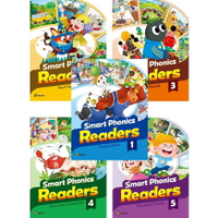姆斯Readers Smart Phonics Readers 系列(自然拼讀繪本)1~5 華通書坊/姆斯