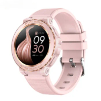 2024 New MK60 for Men and Women Three Anti-call Smart Watch 1.2 Round Screen Outdoor Exercise Heart Rate Monitoring