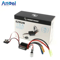 HobbyWing 18A ESC 1/18th Scale EZRUN-18A-SL Brushless Motor Speed Controller For Rc Car