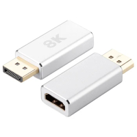 Active Standard DP1.4 To HDMI-Compatible 2.1 Adapter, Dp To HDMI-Compatible Cable Converter, Support 8K@60Hz