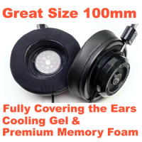 100mm Cooling Gel Over Ear Pads Replacement Cushion For Grado SR60 SR60e SR60x SR80 SR80e SR80x SR125 SR225 SR325 SR325e SR325x