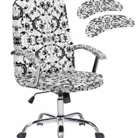 Modern Pattern Abstract Elastic Office Chair Cover Gaming Computer Chair Armchair Protector Seat Covers