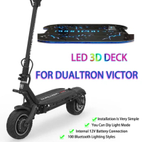 For Dualtron Victor Scooter Accessories Pedal Electric Skateboard Protective Cover Customized 3D LED Acrylic Deck Cover