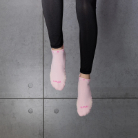 【aPure】PureSocks除臭襪心型束口運動襪(粉紅)