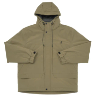 【KANGOL】外套 卡其 機能 工裝 鋪棉外套 中性(6455144030)