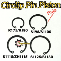 Circlip Pin Piston Snap Ring Kep Pen Seher Mesin Diesel Dongfeng JiangDong Shark Tian Li R175 R180 S