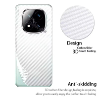 (ส่งในไทย)ฟิล์มหลังลายเคฟล่า สำหรับรุ่น Xiaomi Redmi Note14/Redmi Note 14Pro/Redmi Note 14 Pro+5G
