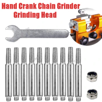 Chain Saw Sharpener Portable Electric Saw Sharpener Chain Grinding Stone Grinding Rod Woodworking Chain Saw Accessories