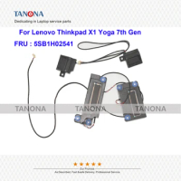 Original New 5SB1H02541 5SB1H02542 5SB1D97331 5SB1D97332 Black For Lenovo Thinkpad X1 Yoga 7th Gen Speaker Left and Right Set