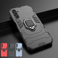 For Samsung Galaxy A14 5G Case Armor Magnetic Ring Holder Kickstand Phone Case For Galaxy A14 A 14 Back Cover