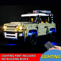 LED Light Kit For Lego 42110 Land Rover Defender car Building Blocks Toys Lamp Set (Only Lighting ,Without Blocks Model)