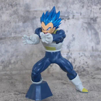 Original Banpresto Dragonball MAXIMATIC Vegeta Super Blue Figure PVC Action Model Toys Anime Figure