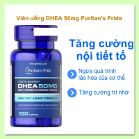 Dhea 50Mg Puritan's Pride Pills Support the Enhancement of Hormones, 100 Pills [American Product]