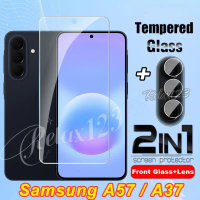 For Samsung A57 A37 5G Full Screen Protector Tempered Glass For Samsung A37 A57 A17 A07 SamsungA57 S