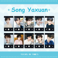 2-10 ชิ้น TNT Raster Card Ma Jiaqi Ding Chengxin Song Yaxuan Lomo Card Yan Haoxiang Liu Yaowen Zhang