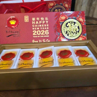 Dijual_Ti Huang Taart Nastar Premium Quality Oleh Oleh Khas Medan Varian Pineapple Nastar Keju Varia