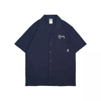 Russ & Co Russ Shirt Kemeja Tangan Pendek Settle Navy Blue