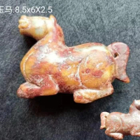 Han Dynasty Jade Horse 8.5x6X2.5