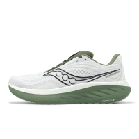 Saucony 慢跑鞋 Ride 18 男鞋 白 綠 緩衝 透氣 運動鞋 索康尼 S21000138