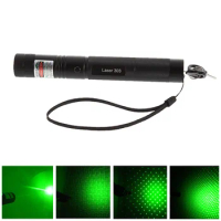 532nm Laser Pointer Pen Battery Powered 303 Pointer Green Laser Pens High Power Lazer Device 350lm Flashlight For Riding Hunting